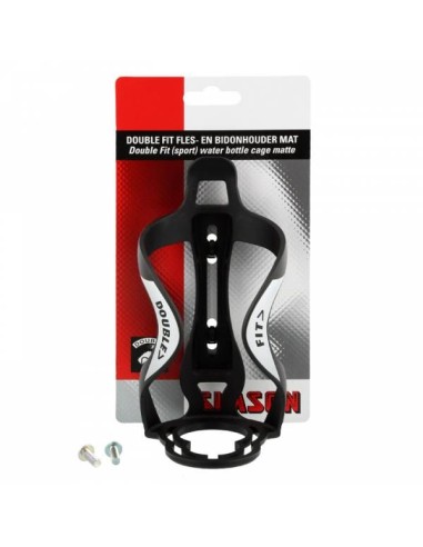 SIMSON BIDONHOUDER DOUBLEFIT ZWART