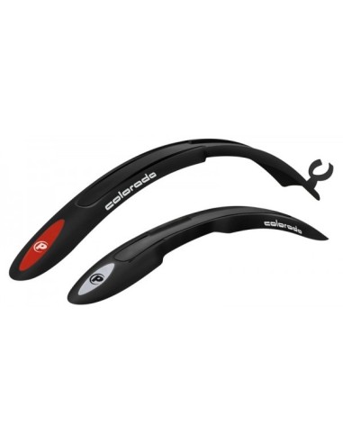 POLISPORT SET SPATBORDEN PVC MTB ZWART