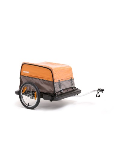 CROOZER AANHANGWAGEN CARGO NEW BRUIN/ORANJE