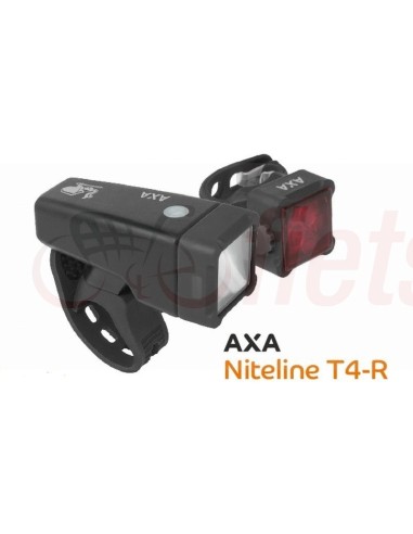 AXA NITELINE T4-R LICHTSET USB-OPLAADBAAR