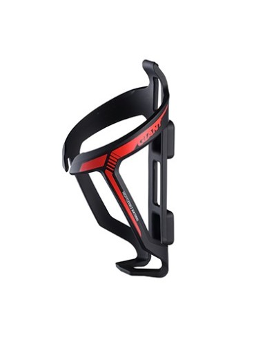 GIANT BOTTLE CAGE PROWAY ZWART/NEON RED