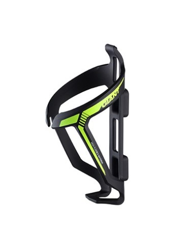 GIANT BOTTLE CAGE PROWAY ZWART/NEON YELLOW