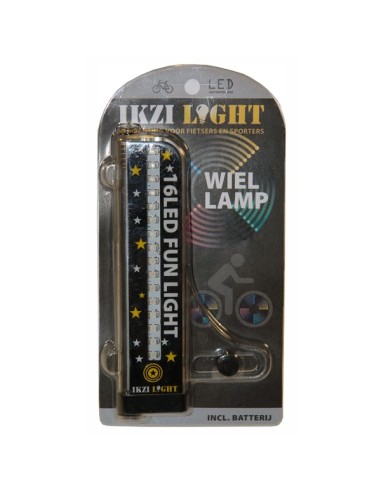 IKZI LIGHT WIELLICHT MET 16 LED EN 32 PATRONEN