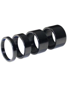 ALHONGA SPACERSET 1 1/8 OF 28.8MM ZWART ALHONGA SPACERSET 1 1/8 OF 28.8MM ZWART