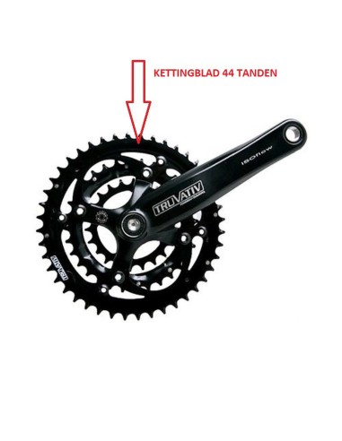 SRAM TRUVATIV ISOFLOW TANDWIEL 22T ZWART