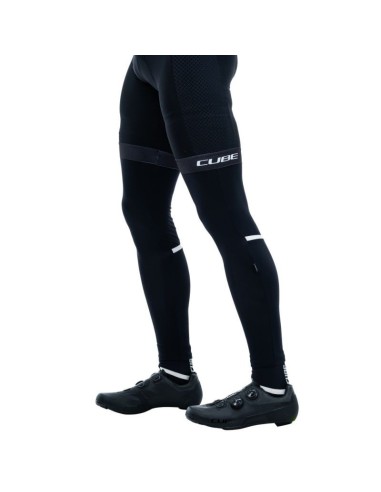 CUBE BASELAYER LEG WARMERS ZWART 12330