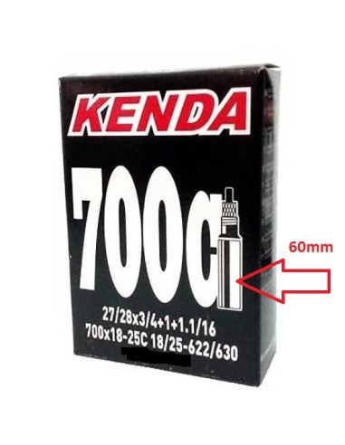 KENDA BINNENBAND 700x18/23 FV60