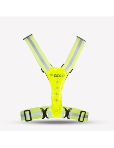 GATO SAFER SPORT LED VEST NEON YELLOW