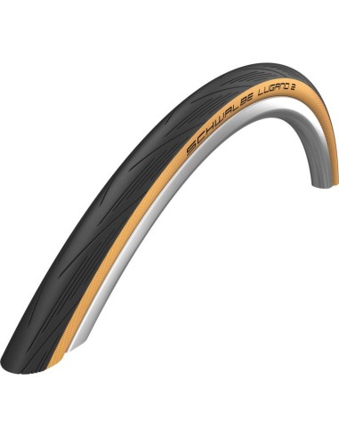 SCHWALBE BUITENBAND RETRO LUGANO II ACTIVE LINE 700x25 ZWART/BRUIN