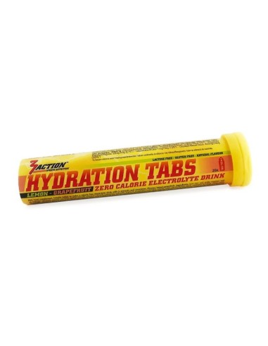 3-ACTION HYDRATION TABS LEMON-GRAPEFRUIT 20 STUKS