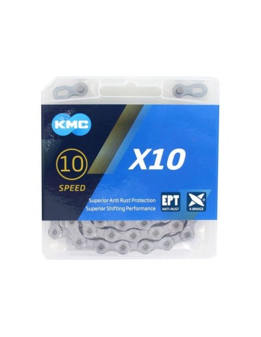KMC KETTING 10V X10 11/128 EPT ROESTVRIJ 114 SCHAKELS