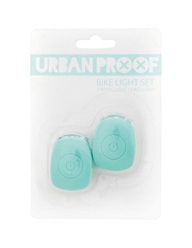 URBANPROOF LICHTSET 2 LED SILICONEN OCEAN BLUE