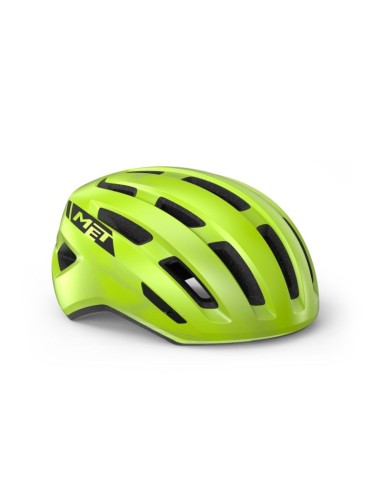 MET FIETSHELM MILES FLUOR YELLOW