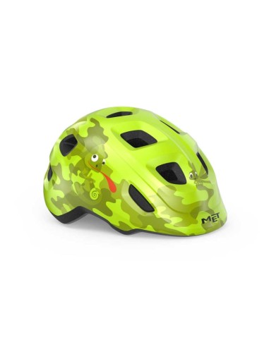 MET KINDERHELM HOORAY LIME CAMELEON