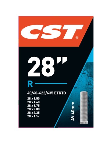 CST BINNENBAND 28 INCH 40/60-622/635 AUTOVENTIEL 40MM