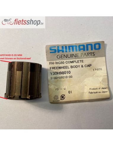 SHIMANO FREEWHEEL BODY FH-HG50 8 SPEED Y30H98010