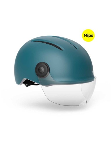 MET HELM VIBE ON MIPS MET SCHERM BLUE