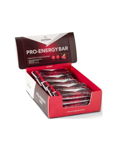 NEAPHARMA PRO ENERGY BAR RODE VRUCHTEN 30 STUKS