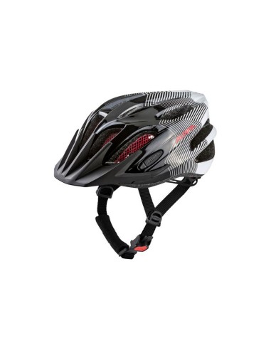 ALPINA HELM FB JR. 2.0 BLACK-WHITE-RED 50-55