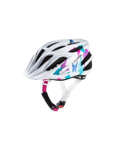 ALPINA HELM FB JR. 2.0 WHITE BUTTERFLY GLOSS 50-55