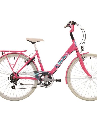 BIKEFUN FLOWER FUN GIRLS 20 FUCHSIA 6 SPEED