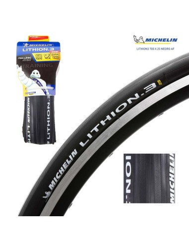MICHELIN VOUWBAND LITHION.3 ZWART 700x25C