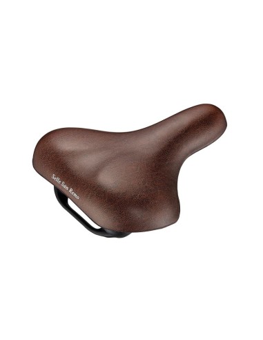 SELLE SAN REMO ZADEL VIENNA E-BIKE MET HANDGREEP BRUIN