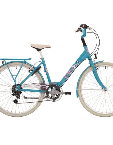 BIKEFUN FLOWER FUN GIRLS 22 TURQUOISE 6 SPEED