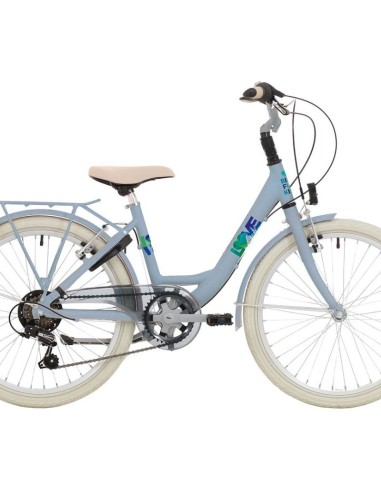 BIKEFUN LOVE GIRL 24 MATBLAUW 6 SPEED