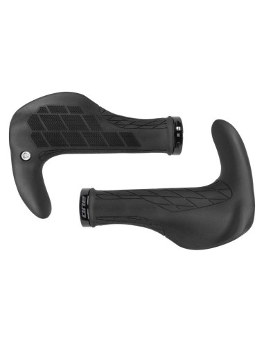 ONE SET COMFORT GRIPS 30 140mm ZWART