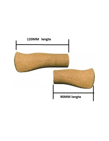 HERRMANS SET HANDVATTEN KURK (90+120mm)