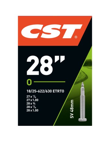 CST BINNENBAND 28 INCH 700x18/25-622/630 FIETSVENTIEL 48MM