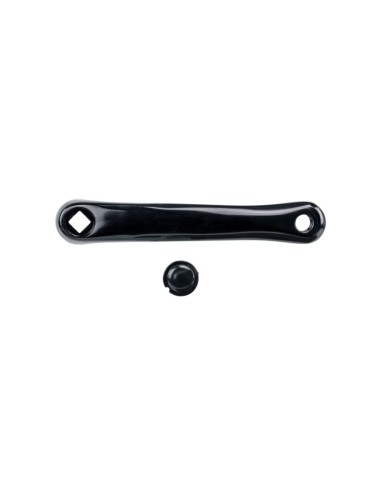 DOTEK CRANK LINKS ALUMINIUM ZWART 170MM