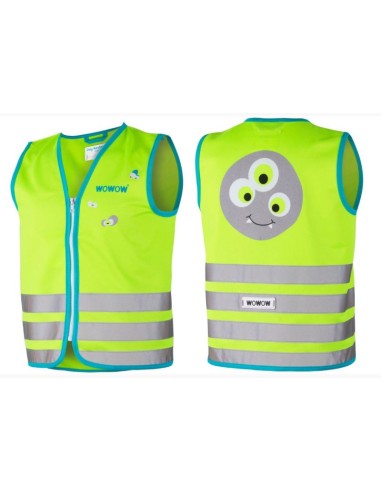 WOWOW REFLECTERENDE VEST KIDS 'CRAZY MONSTER'
