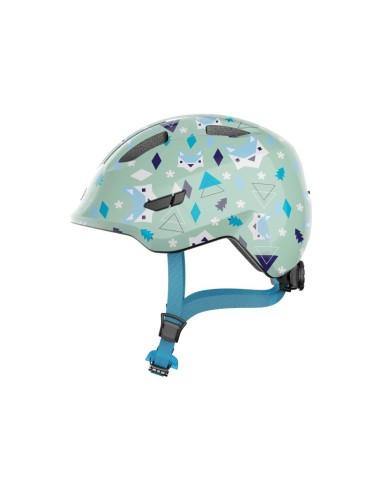 ABUS HELM KINDER SMILEY 3.0  GREEN NORDIC