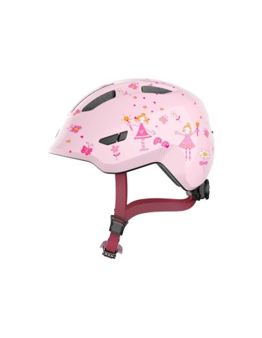 ABUS HELM KINDER SMILEY 3.0 PINK ROSE PRINCES