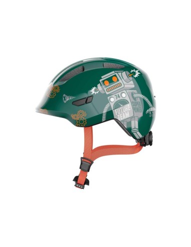 ABUS HELM KINDER SMILEY 3.0 GREEN ROBO