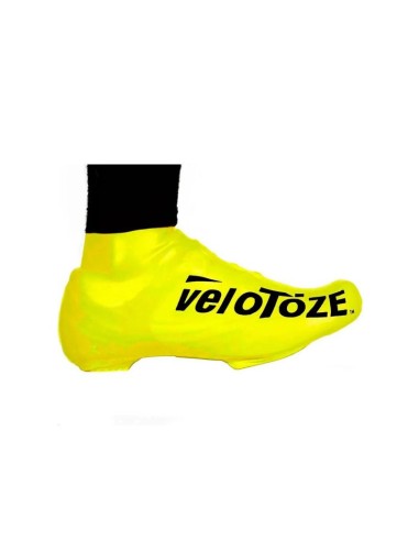 VELOTOZE LATEX SHOE COVERS SHORT GEEL