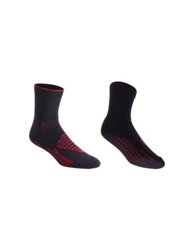 BBB SOKKEN FIRFEET BSO-16 ZWART/ROOD