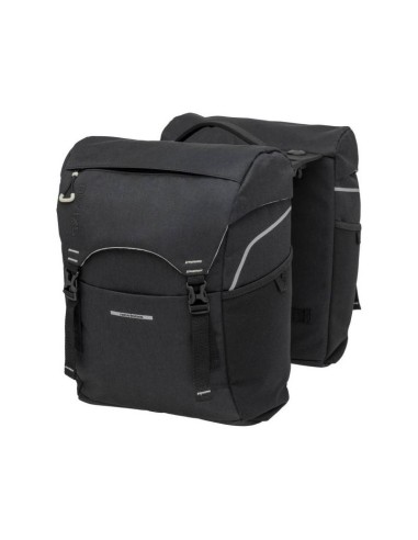 NEW LOOXS TAS DUBBEL SPORTS 32 LITER RACKTIME ZWART