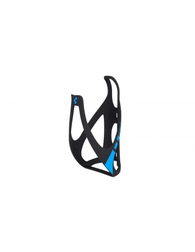 CUBE BOTTLE CAGE HPP MATZWART-BLAUW