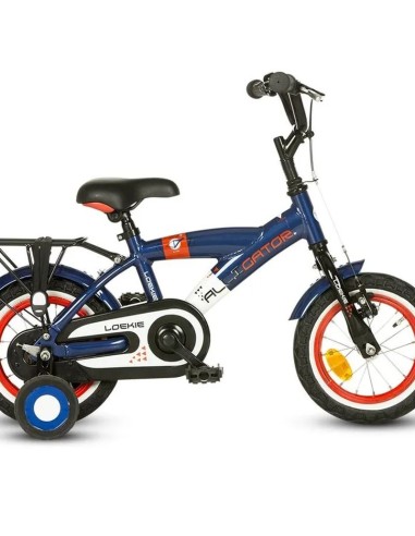 LOEKIE ALLIGATOR 12 BLUE/WIT