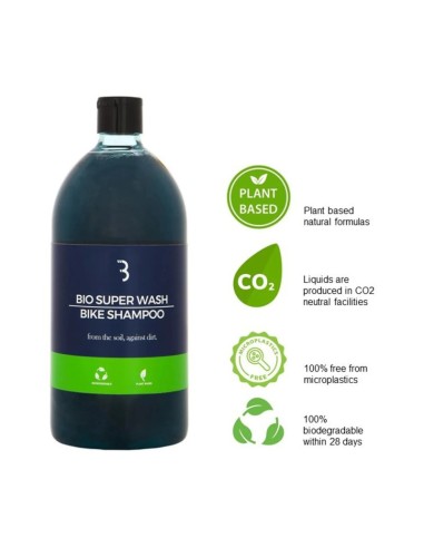 BBB BioSuperWash BIKE SHAMPOO BLAUW 1 LITER BTL-251