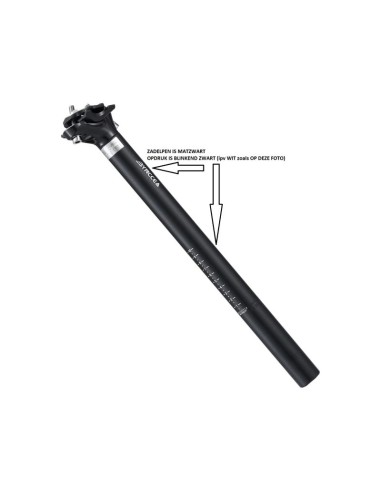 ZZYZX ZADELPEN ALUMINIUM 30.9 MATZWART