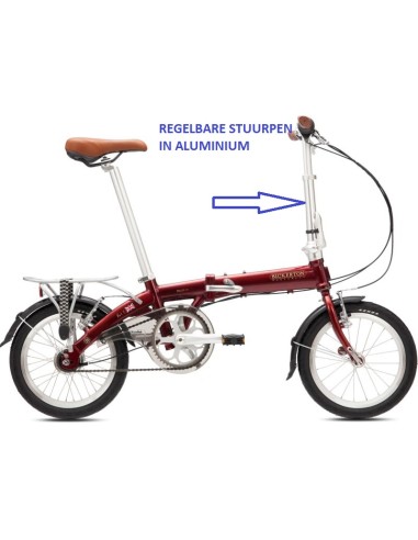 BICKERTON STUURKOLOM REGELBAAR ALUMINIUM
