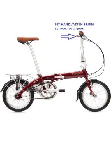 BICKERTON SET HANDVATTEN BRUIN 120mm+90mm