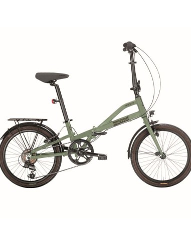 MBM VOUWFIETS METRO 20 ALUMINIUM 6V MAT KAKI