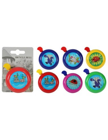CT FIETSBEL KINDER ROOD MET NIJLPAARD