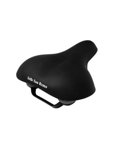 UNION ZADEL UNISEX CITY VIENNA 90° ZWART FOAM MET HANDGREEP