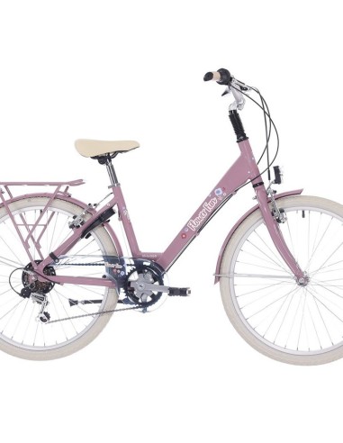 BIKEFUN FLOWER FUN ALUMINIUM OLD ROSE 20-26 INCH